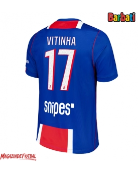 Paris Saint-Germain Vitinha #17 Tricou Fotbal Replică 2026-27 Barbati Acasa Paris Saint-Germain Vitinha #17 Tricou Fotbal Replică 2026-27 Barbati Acasa